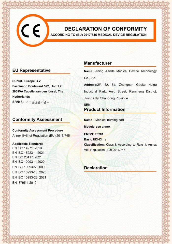 Certifications